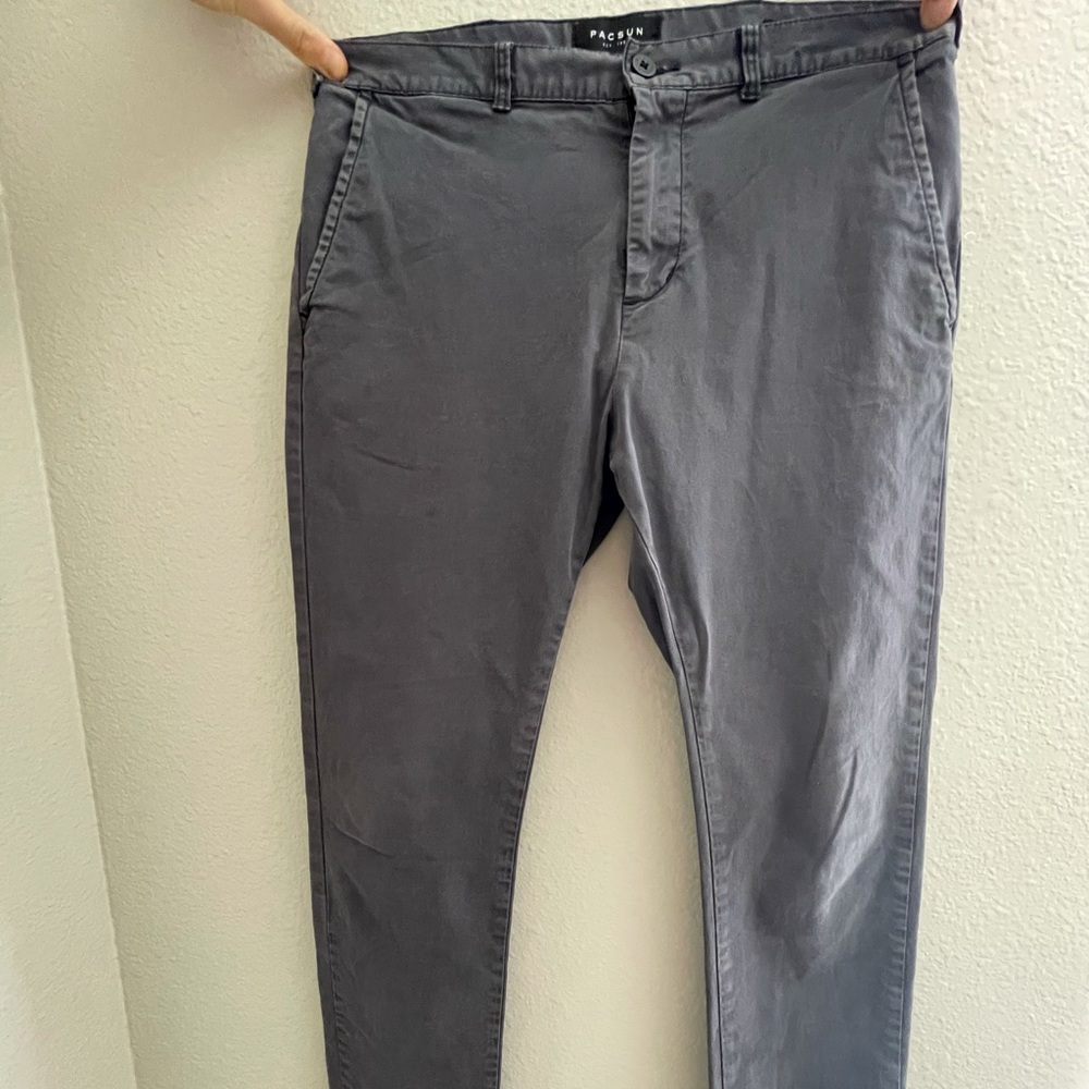 Grey Pacsun Chino Skinny
